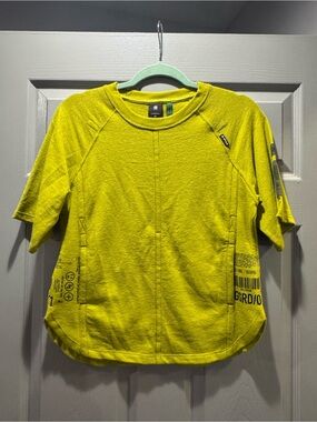 G-Star Bright Lime Green Short Sleeve Sweatshirt
